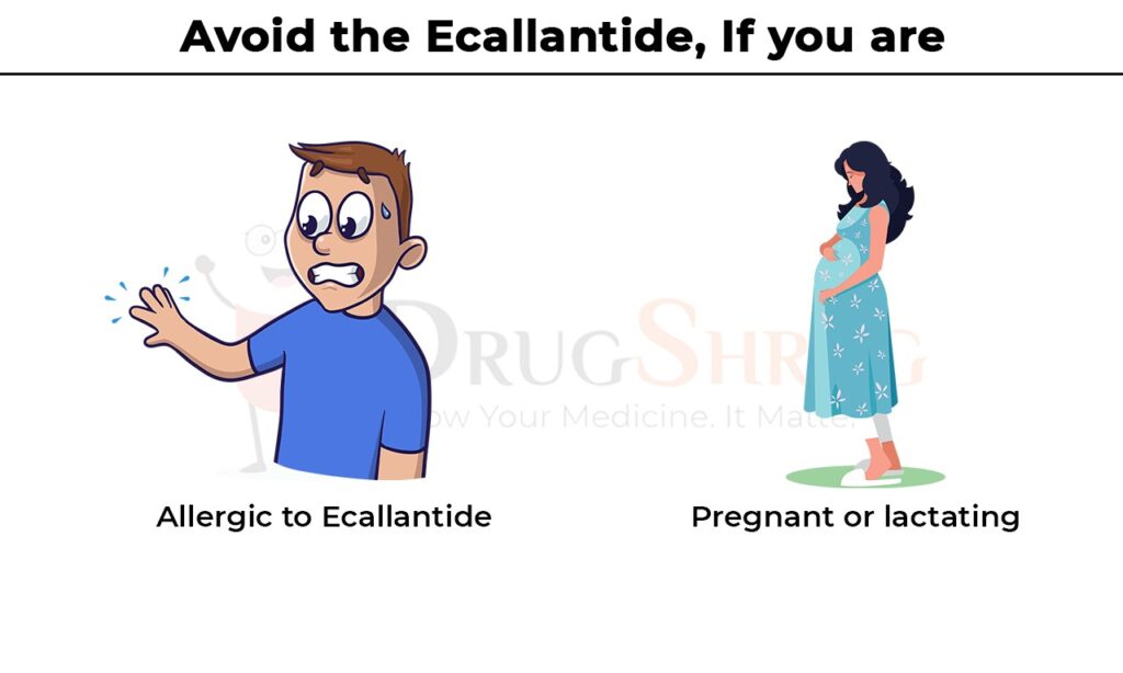 avoid the ecallantide if you are