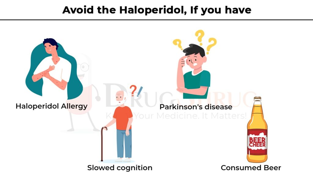 avoid the haloperidol if you have