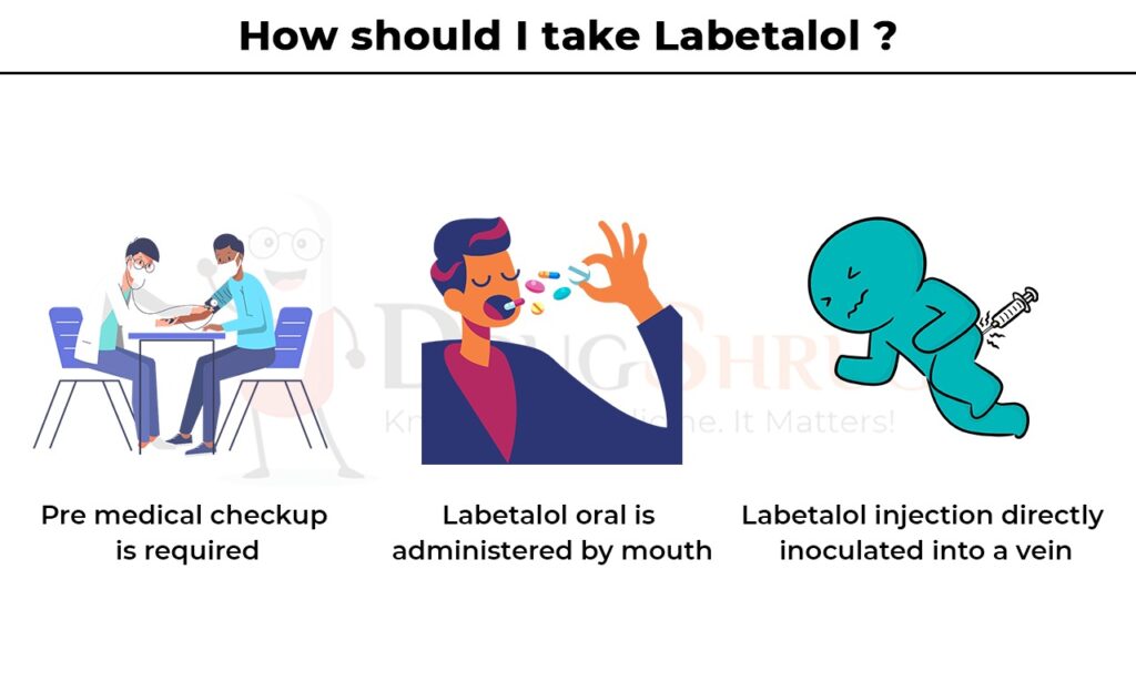 how should i take labetalol