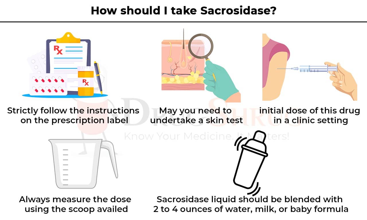 How Should I take Sacrosidase